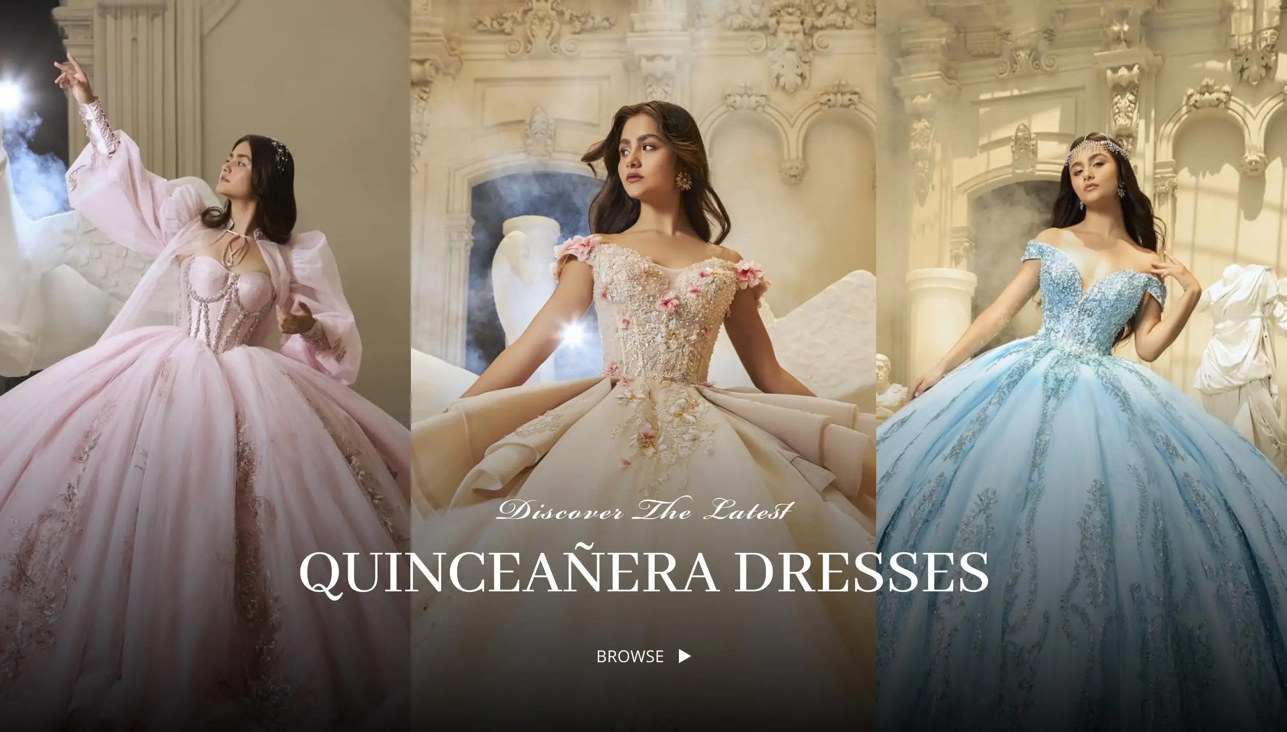 Quinceañera desktop banner